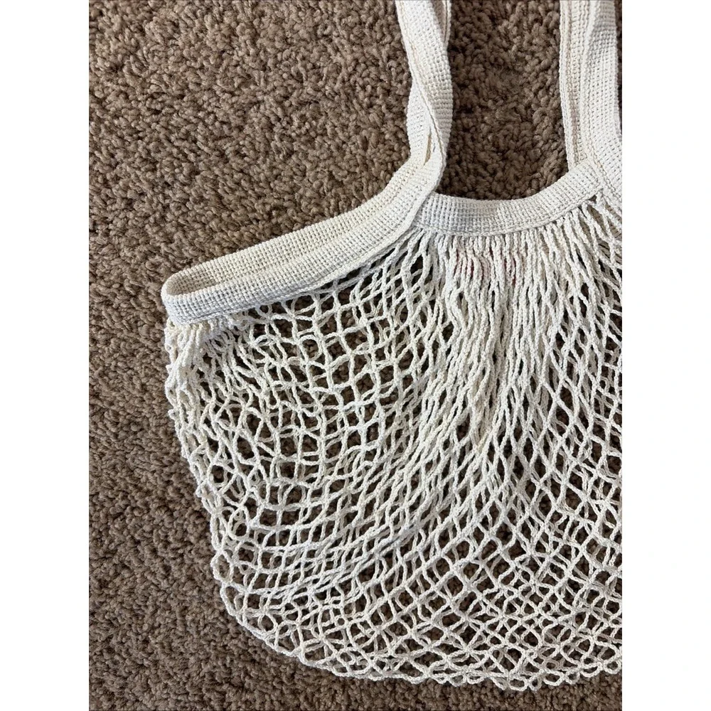 Recess Pickleball Open Top Organic Cotton Net Court‎ Carry Tote Bag
